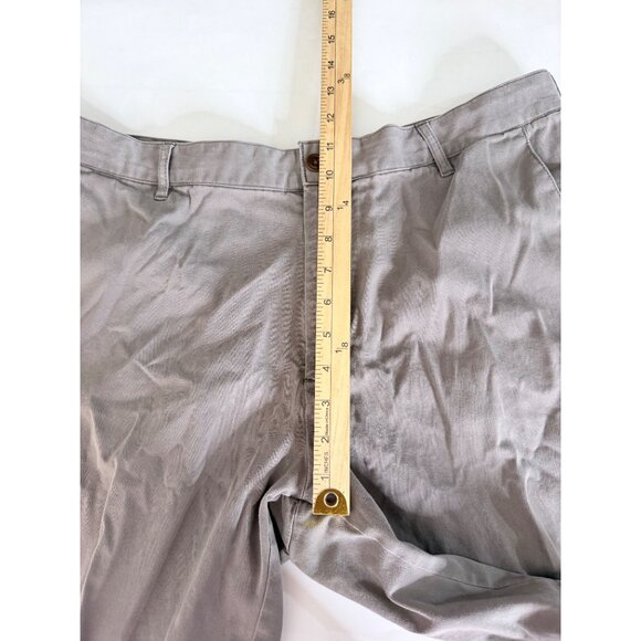 Faherty Chino Cotton Shorts Mens Size 35 Gray 9-inch Inseam Casual Walking Outdo - Picture 6 of 10